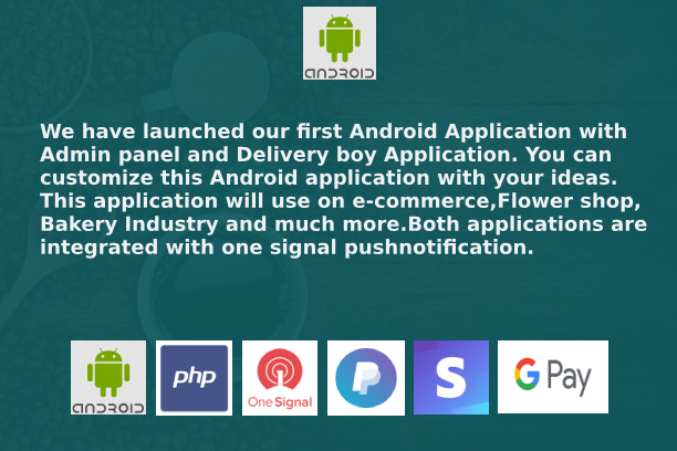 "Coffee House" Android Multipurpose application with Admin Panel and Driver App - 5