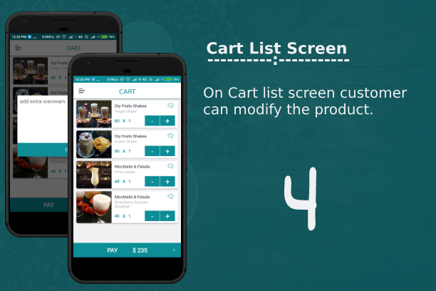 "Coffee House" Android Multipurpose application with Admin Panel and Driver App - 10